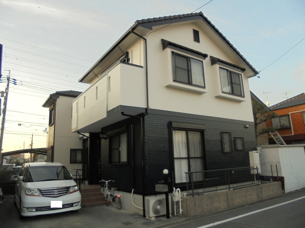 外壁塗装　愛知県　名古屋市　南区　Ｍ様