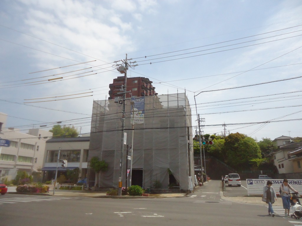 ダイワハウスさんの３階建て建物を無機UV塗料で外壁塗装　愛知県 岡崎市