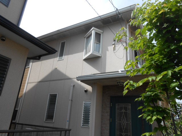 高耐候な無機塗料で屋根塗装・外壁塗装　愛知県　名古屋市緑区