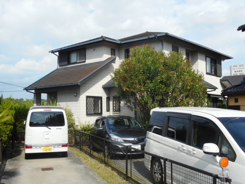 退色劣化が進んだカラーベスト屋根が無機UV塗料で見違える！　名古屋市天白区