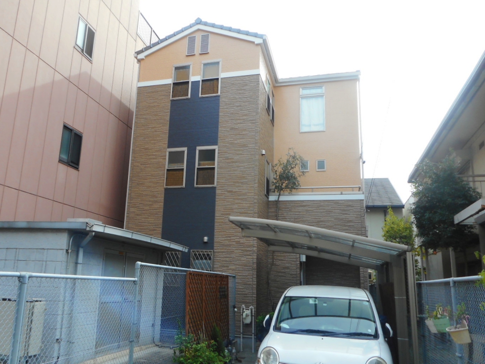 高耐久な無機UV塗料で外壁・屋根塗装　名古屋市昭和区