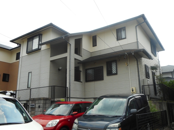 日本ペイント人気塗料パーフェクトトップ！屋根補修も入念に！名古屋市緑区