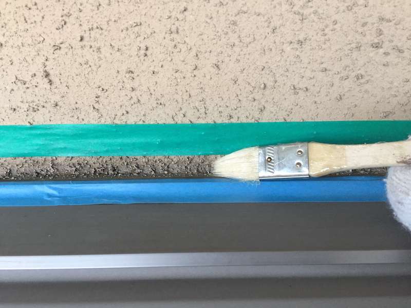 ジョリパットフレッシュインフィニティとフッ素塗料で艶消し塗り替え 名古屋市緑区