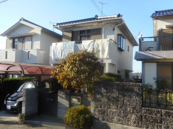 大切に住み続けたいお家を長寿命の無機塗料で塗り替え　名古屋市天白区