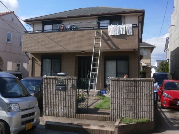 台風被害で屋根破損をきっかけに外壁・屋根リフォーム　日進市