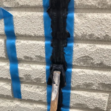 白×グレーのツートンでALC外壁塗装。スタイリッシュな仕上がりに　名古屋市天白区