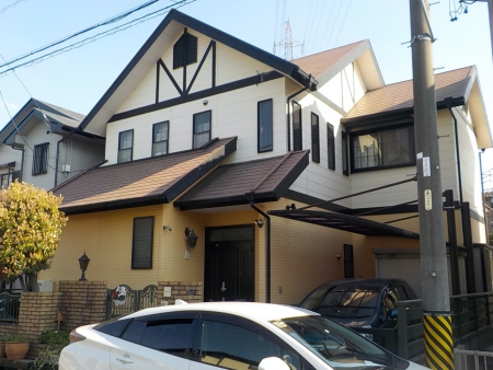 劣化が目立った屋根、外壁も塗り替えで大満足の仕上がりに！ 知立市