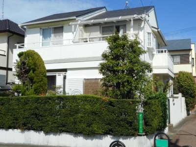 屋根・外壁塗装を日本ペイントのファイン４Ｆシリーズできれいな仕上がり　名古屋市緑区