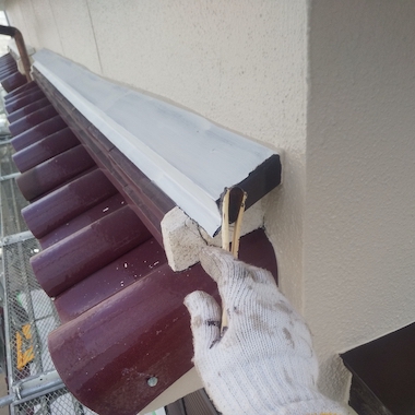 日本ペイントの人気塗料ファインパーフェクトトップで外壁塗装！キリッと引き締まった雰囲気に　尾張旭市