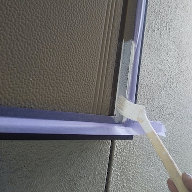 日本ペイントの人気塗料ファインパーフェクトトップで外壁塗装！キリッと引き締まった雰囲気に　尾張旭市