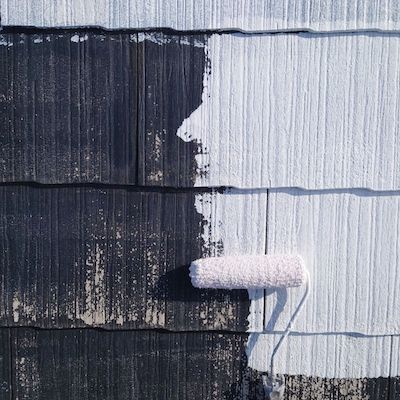色選びで家の印象をガラリと変えグレーがアクセントカラーの屋根外壁塗装　名古屋市天白区