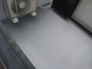 FRPトップコート完了・施工完了