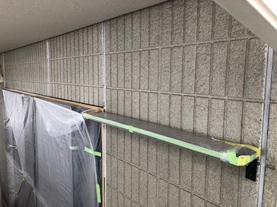 セキスイハウスのセメント瓦屋根塗装、モダンなグレーブラックの色合わせ外壁塗装　名古屋市中川区