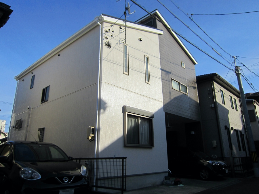 屋根・外壁塗装と一緒にバルコニーのウレタン防水（通気緩衝工法）名古屋市北区