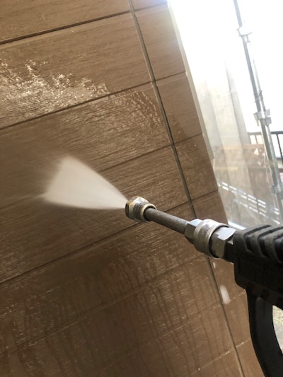屋根・外壁塗装と一緒にバルコニーのウレタン防水（通気緩衝工法）名古屋市北区