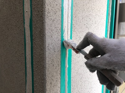 白黒モノトーンのスタイリッシュな外壁塗り替え　名古屋市緑区