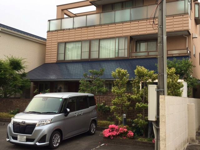 屋根補修・屋根塗装、雨樋などの付帯塗装で若返り　名古屋市中村区