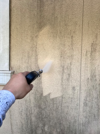 ジョリパット外壁の汚れスッキリ！美観を保つ外壁塗装　名古屋市名東区
