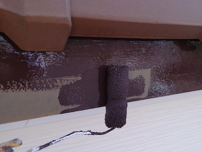 タイル柄を活かすサイディング塗装！外壁のくすみを解消しコントラストが映える仕上がり　長久手