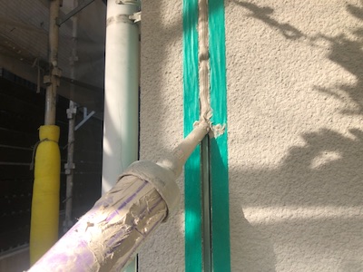 ジョリパット・リシン仕上げ外壁の風合いをそのままに艶消し塗装と屋根塗装　名古屋市天白区