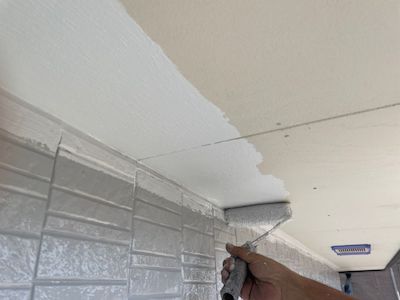 シーリング（コーキング）補修と外壁塗装、ベランダ床FRP再防水工事　名古屋市緑区