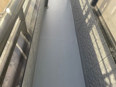 グレー・ブラック色に大変身したダイワハウス住宅の屋根外壁塗装　豊明市