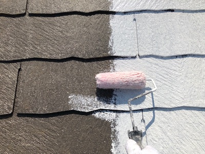 トヨタホーム住宅の屋根・外壁塗装とベランダのシート防水再施工　名古屋市緑区