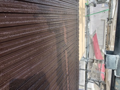 外観イメージを変えずに素材にあった塗料で屋根・外壁塗装　名古屋市中川区
