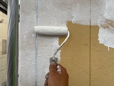 レンガ風（タイル）サイディング外壁をおしゃれに塗り替え　岐阜市