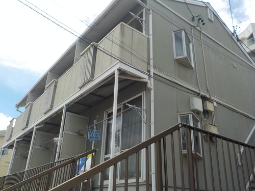 積水ハウスのアパート屋根・外壁塗装、集合ポスト塗装　名古屋市天白区