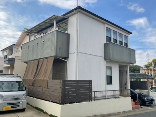 新築時の雰囲気を活かしたウッドフレンズ住宅の屋根・外壁塗装　名古屋市緑区