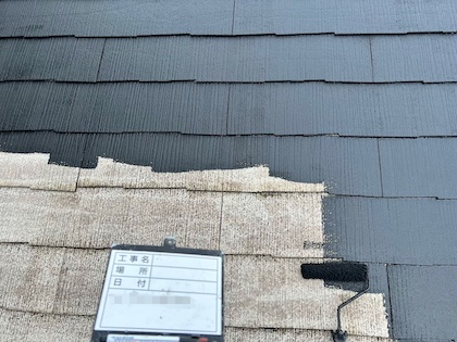 積水ハウスのアパート屋根・外壁のひび割れ補修と塗装　名古屋市天白区