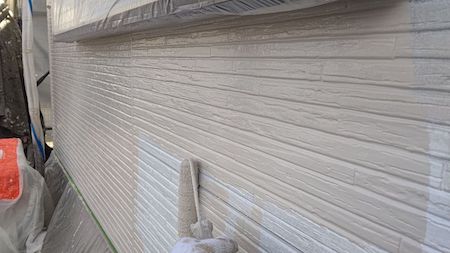 外壁塗装と同時に屋根の葺き替え（カバー工法）リフォーム工事　名古屋市西区