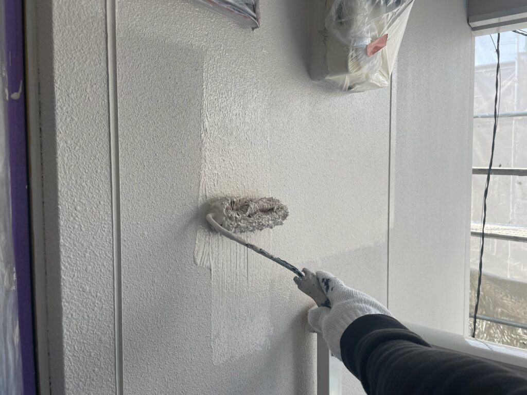 外壁　上塗り