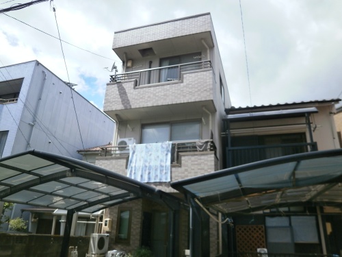 家の寿命を延ばす3階建て住宅の外壁塗装・屋上防水工事　名古屋市瑞穂区