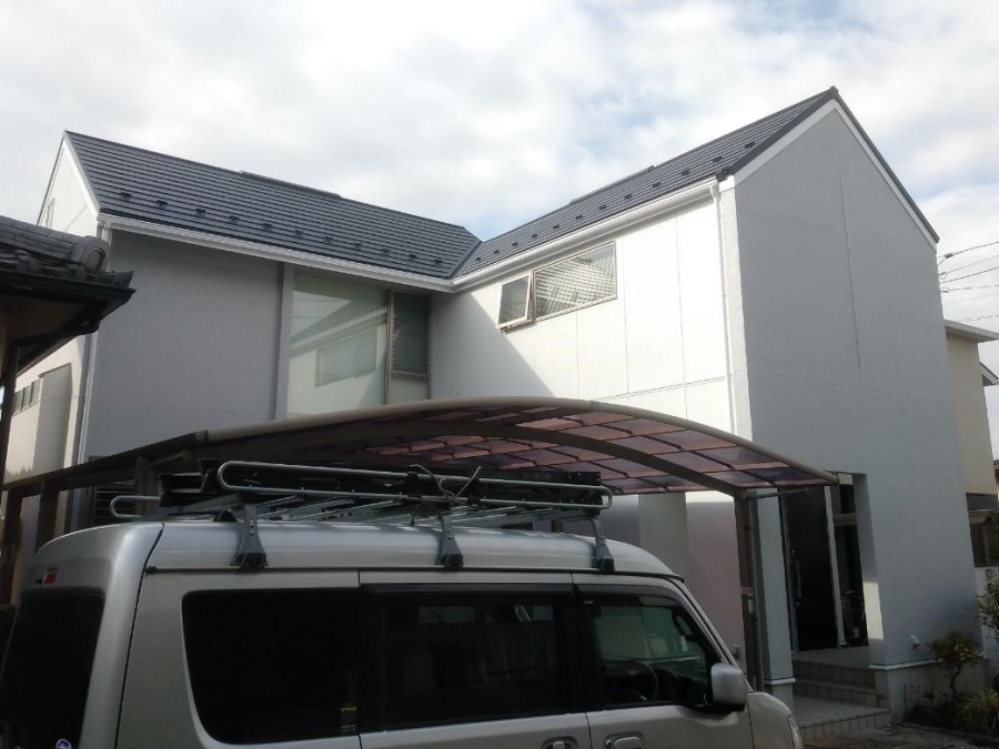 屋根リフォームと外壁塗装で安心なお住まいに！名古屋市緑区