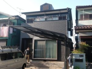 名古屋市緑区屋根外壁塗装後