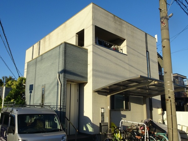 外壁塗装でグレーブラックのかっこいいお家に大変身!名古屋市守山区