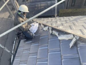 屋根は普段見る機会がない場所だからこそ！しっかりした工事を！・・・の件