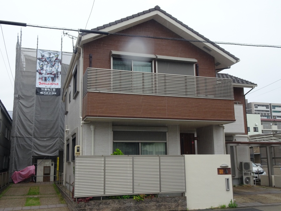 名古屋市天白区クリヤー塗装後