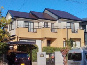 桑名市屋根外壁塗り替え後