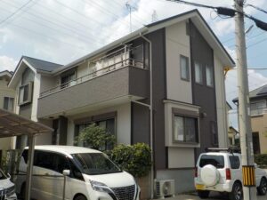 名古屋市緑区屋根カバー外壁塗装後
