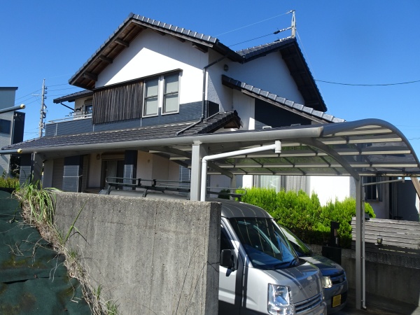 軒天・破風の木部塗装と美観を長く維持する外壁塗装 長久手市
