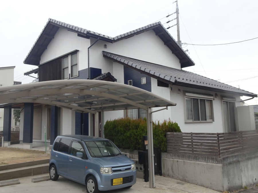 軒天・破風の木部塗装と美観を長く維持する外壁塗装　長久手市