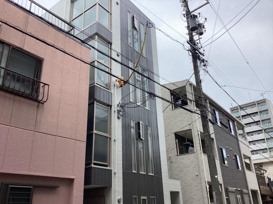 賃貸マンションの外壁塗装・屋上防水工事_名古屋市東区