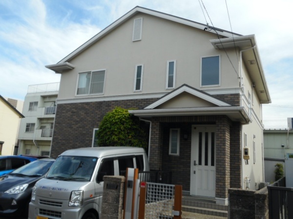 三井ホームの外壁塗装・屋根塗装・ベランダ防水工事_名古屋市昭和区