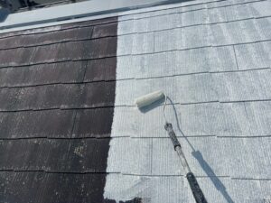 スレート屋根の塗装工事は屋根材を守る為の工事なんです！…の件（名古屋市緑区　Ｋ様邸）