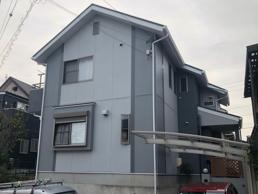 ブラザー不動産の屋根外壁塗装後