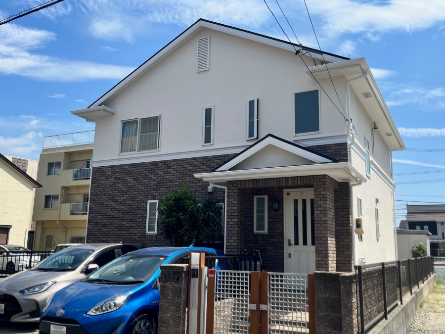 三井ホームの外壁塗装・屋根塗装・ベランダ防水工事_名古屋市昭和区