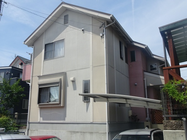 ナチュラルから明るい濃淡2色のグレーへ!ブラザー不動産の外壁・屋根塗装_名古屋市緑区